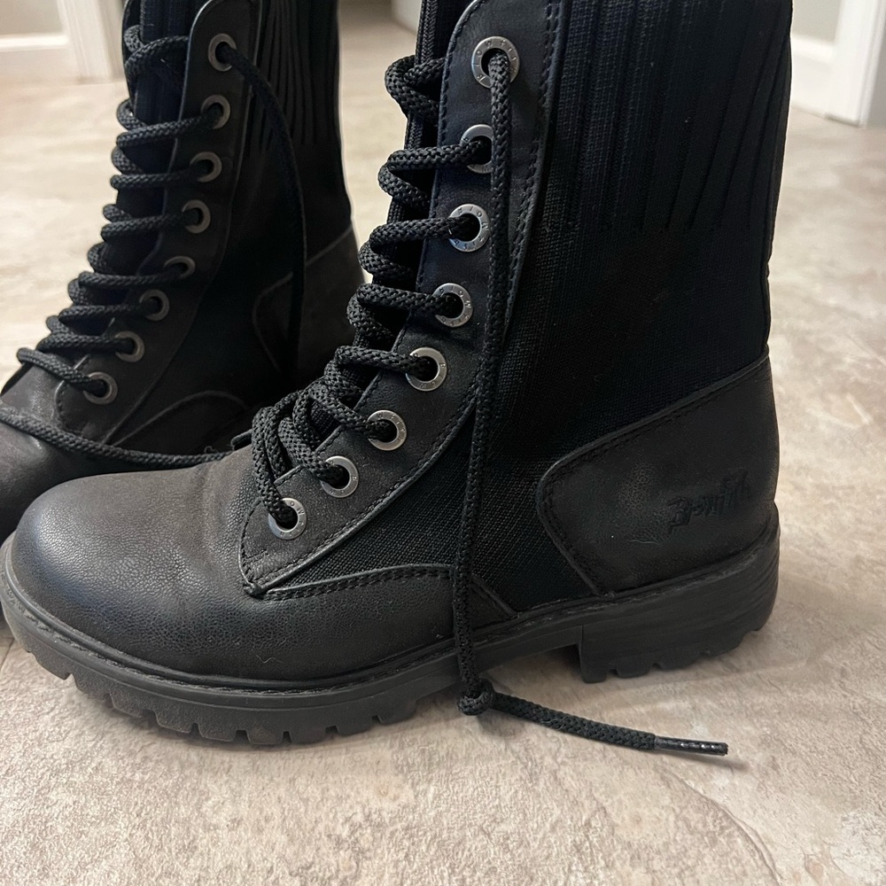 Black Combat Boots